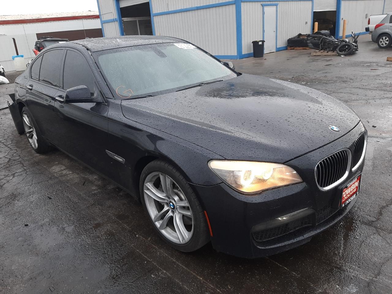 BMW 750 I 2012 with VIN WBAKA8C57CDX01382 - Photo from auction