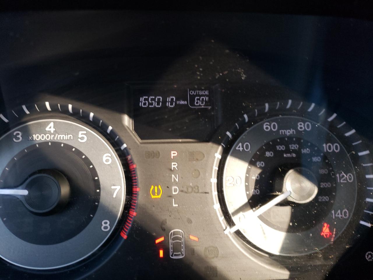 Photo 8 from auction – 2012 HONDA ODYSSEY EX with VIN 5FNRL5H68CB103323