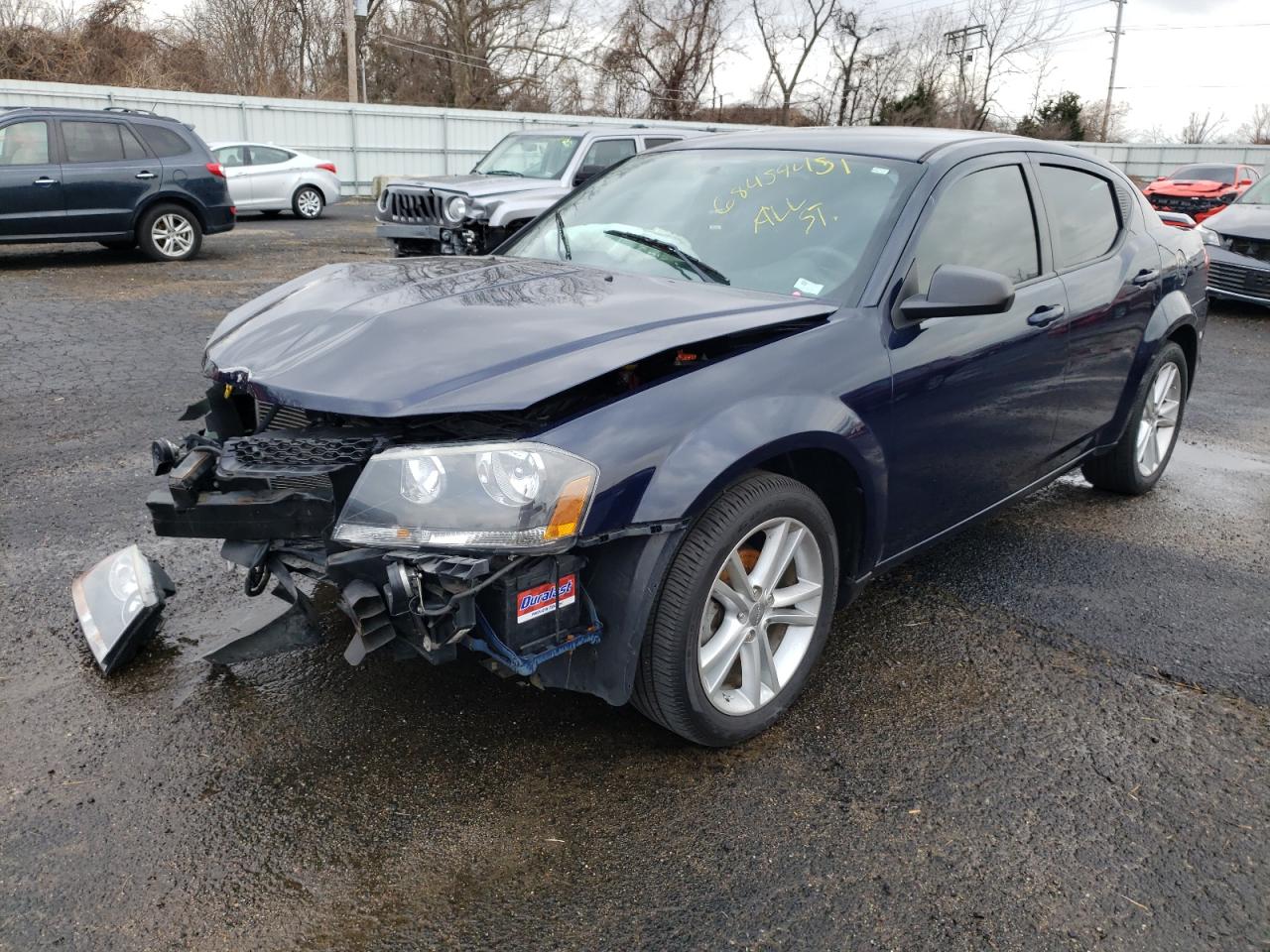 Photo 2 from auction – 2014 DODGE AVENGER SE with VIN 1C3CDZAB3EN223590