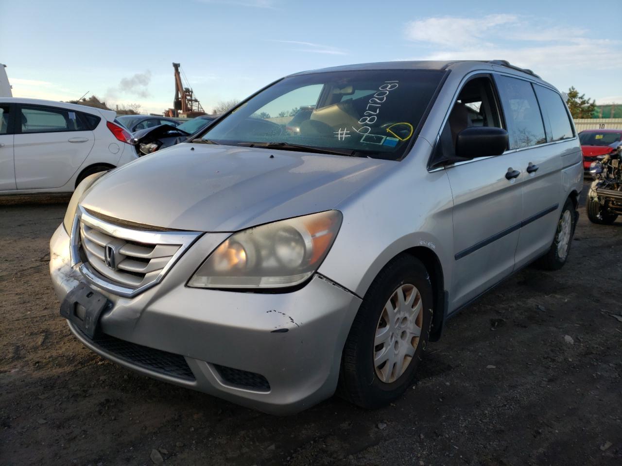 Photo 2 from auction – 2008 HONDA ODYSSEY LX with VIN 5FNRL38208B019182
