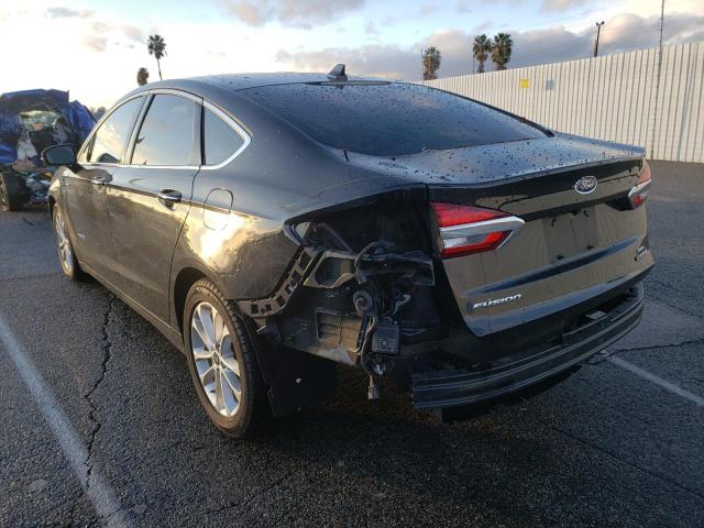Photo 3 from auction – 2019 FORD FUSION SEL with VIN 3FA6P0MUXKR201089