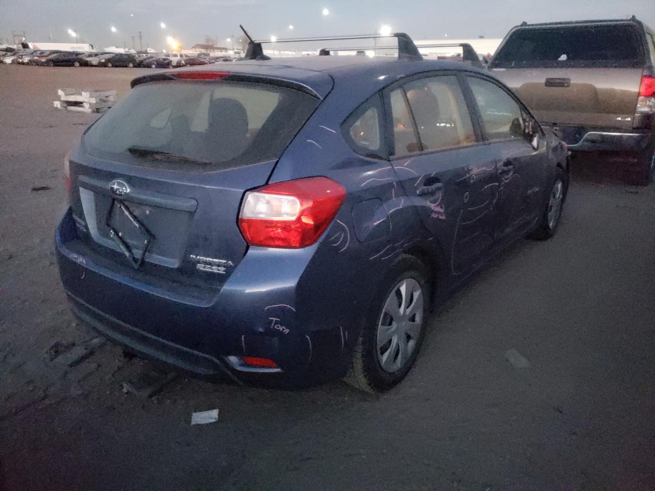 Photo 4 from auction – 2013 SUBARU IMPREZA with VIN JF1GPAA67D2899667