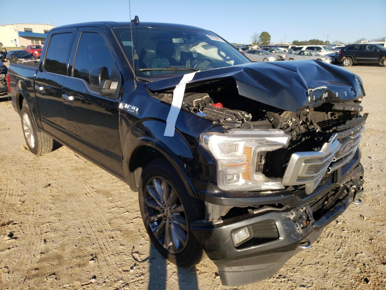 FORD F150 SUPER 2018 with VIN 1FTEW1EG4JFB34587 - Photo from auction