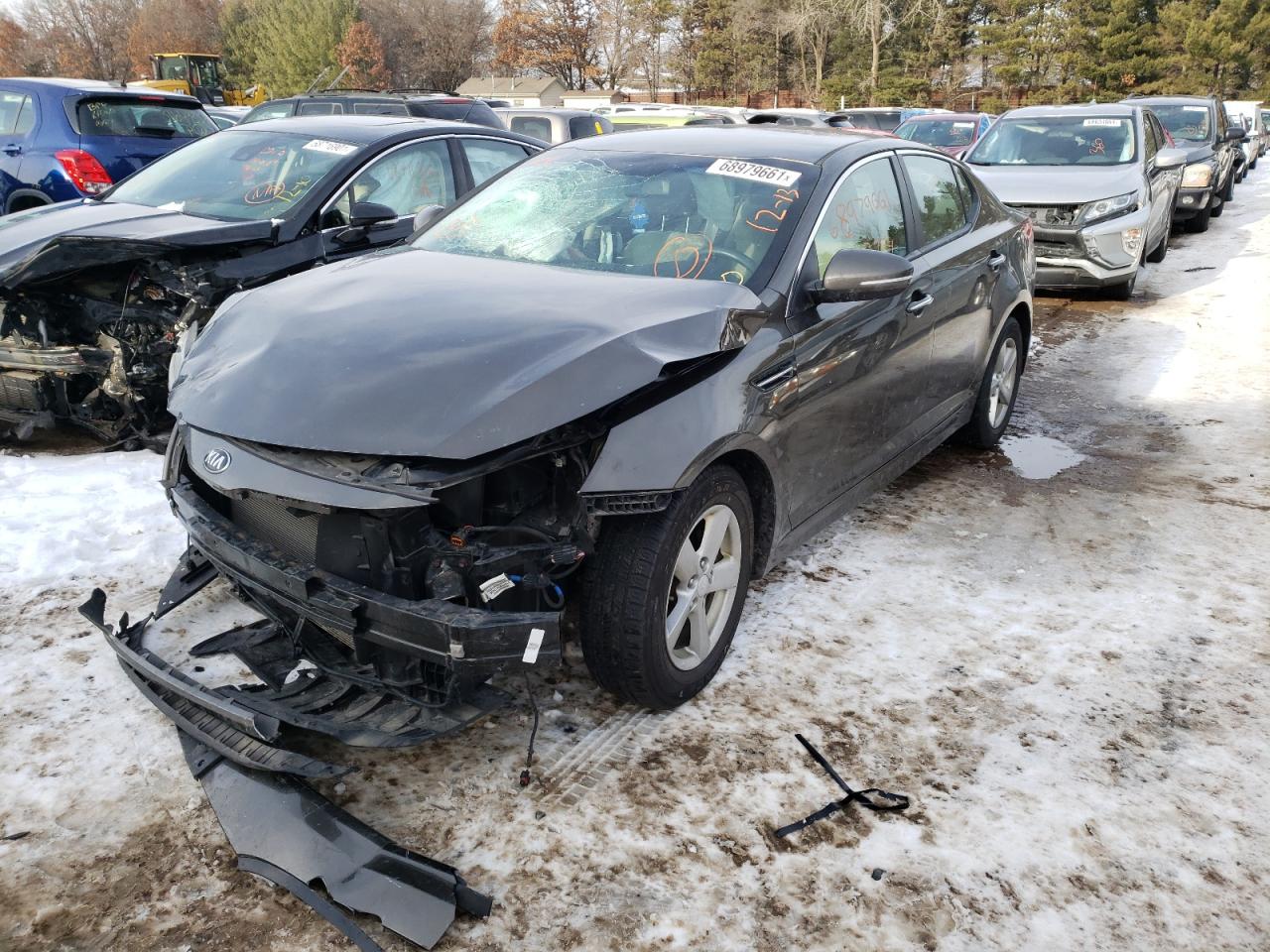 Photo 2 from auction – 2014 KIA OPTIMA LX with VIN 5XXGM4A7XEG330904
