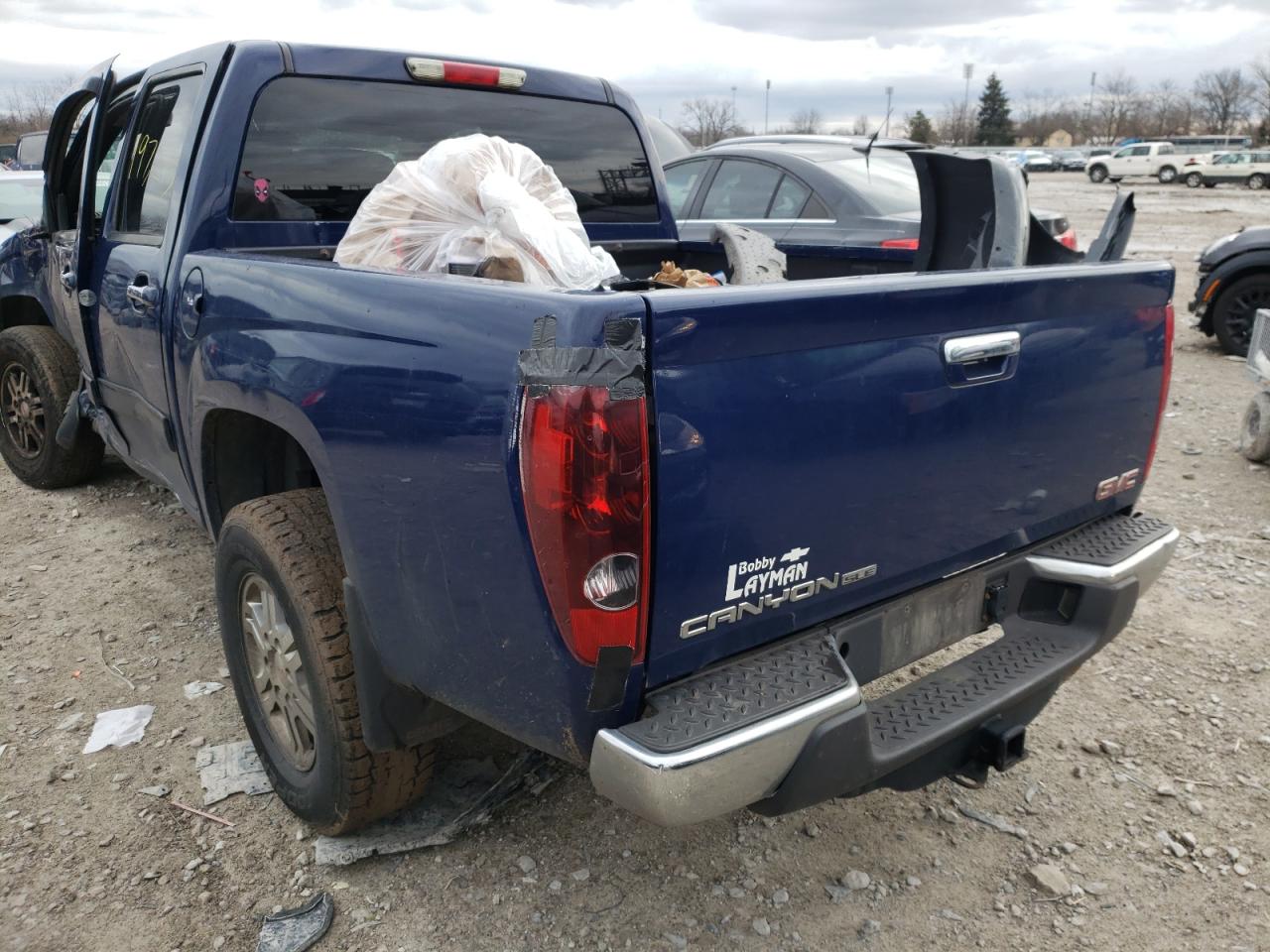 Photo 3 from auction – 2012 GMC CANYON SLE with VIN 1GTH6MFE1C8154153