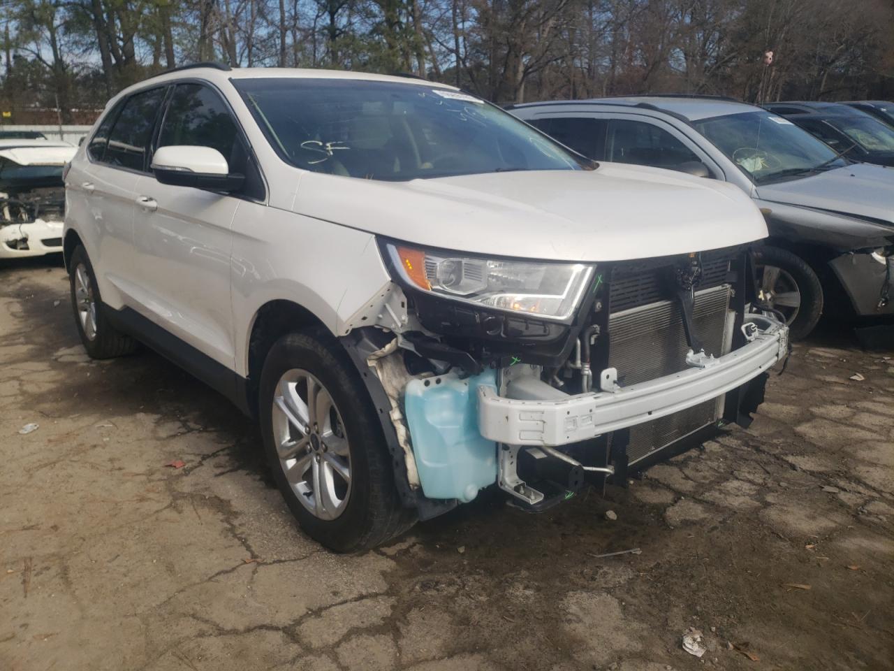 FORD EDGE SEL 2017 with VIN 2FMPK3J86HBB25153 - Photo from auction