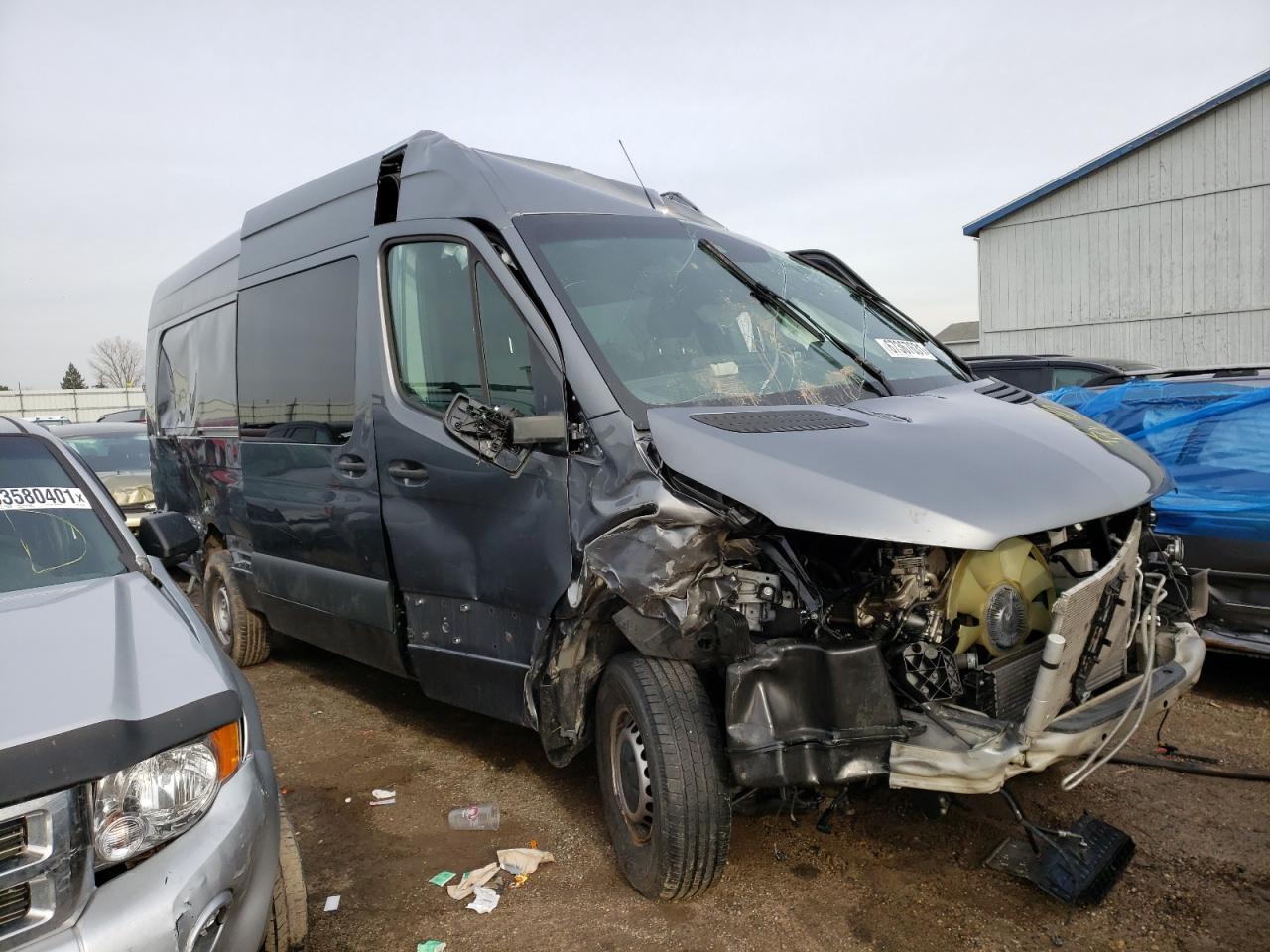 Photo 1 from auction – 2019 MERCEDES-BENZ SPRINTER 2 with VIN WD4FF1CD2KT010694