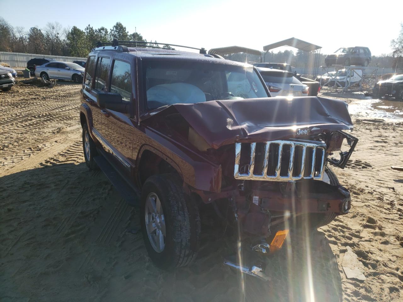 JEEP COMMANDER 2007 with VIN 1J8HG58237C553485 - Photo from auction