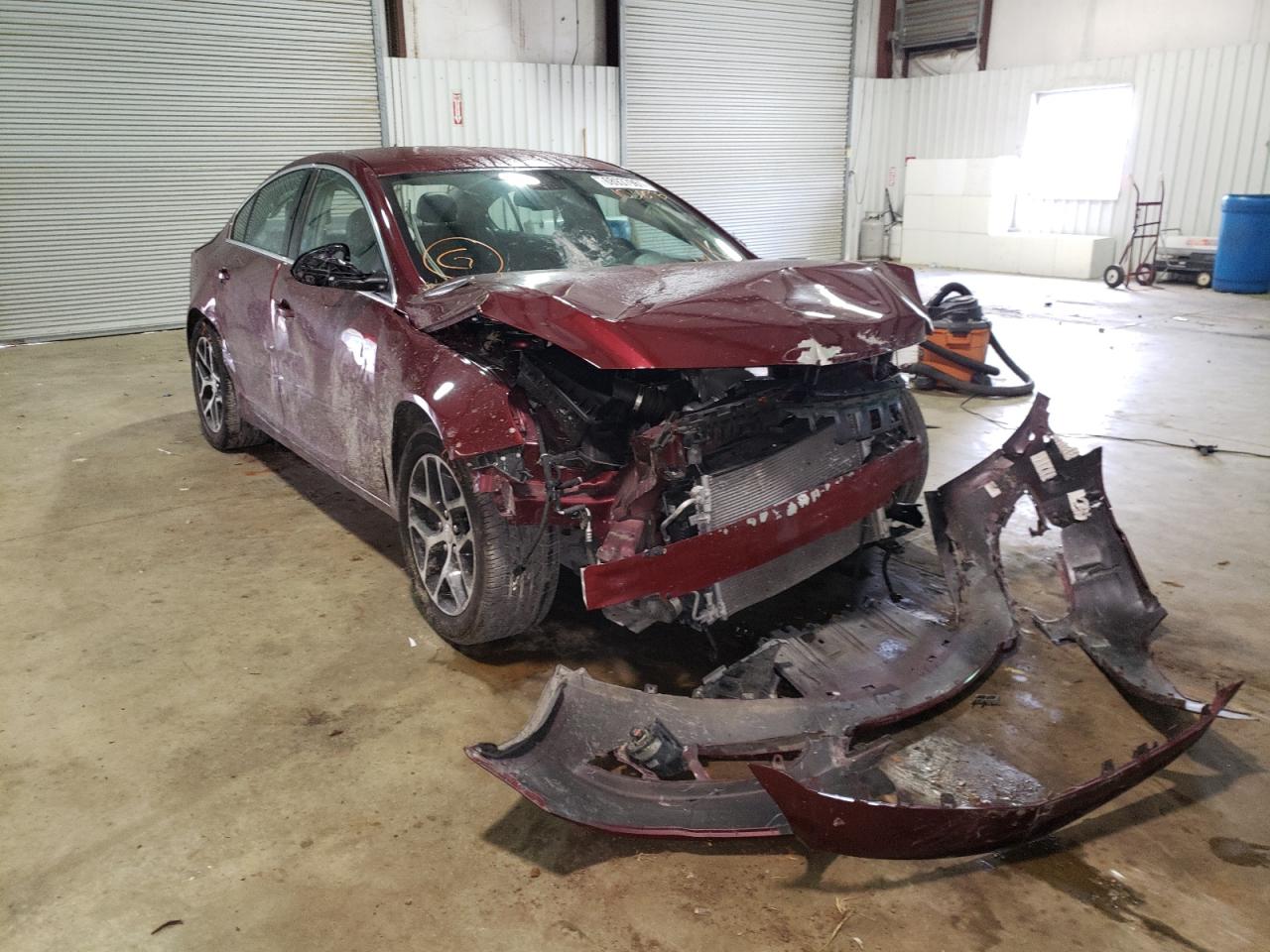Photo 1 from auction – 2017 BUICK REGAL SPOR with VIN 2G4GL5EX6H9103896