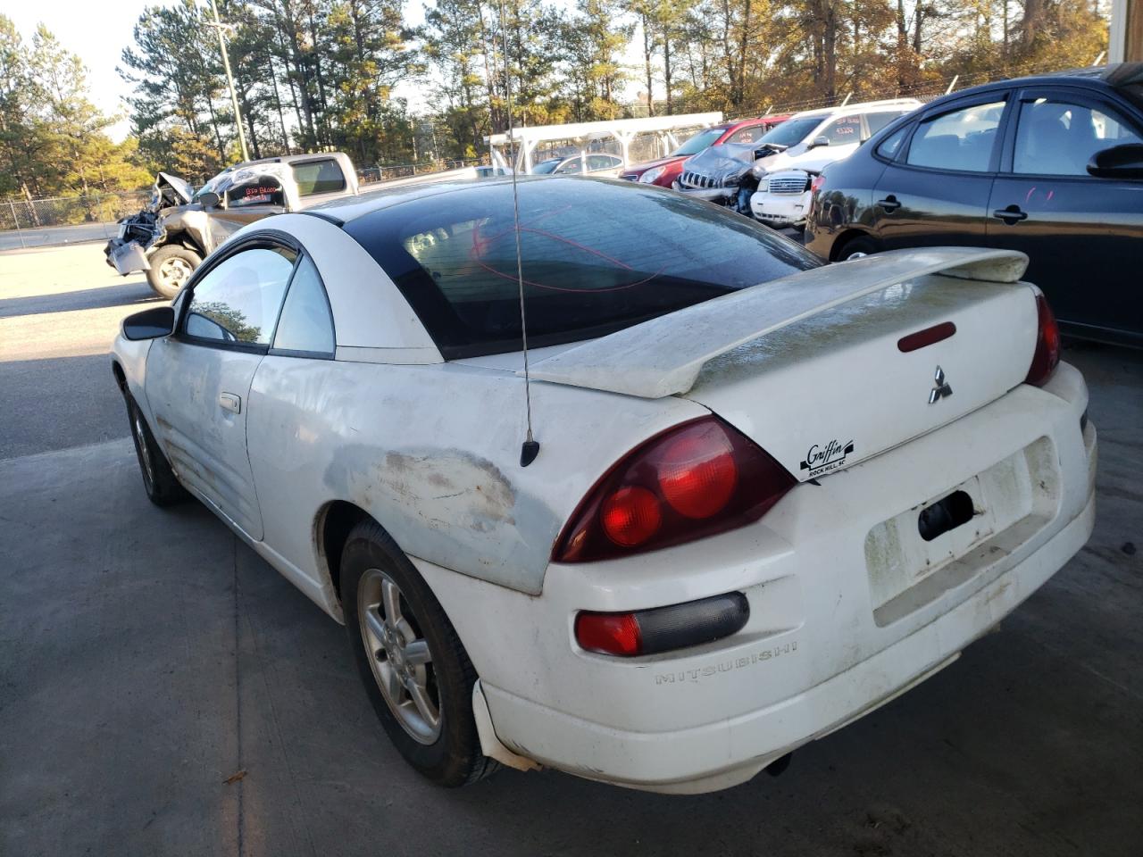 Photo 3 from auction – 2000 MITSUBISHI ECLIPSE RS with VIN 4A3AC34G8YE104798
