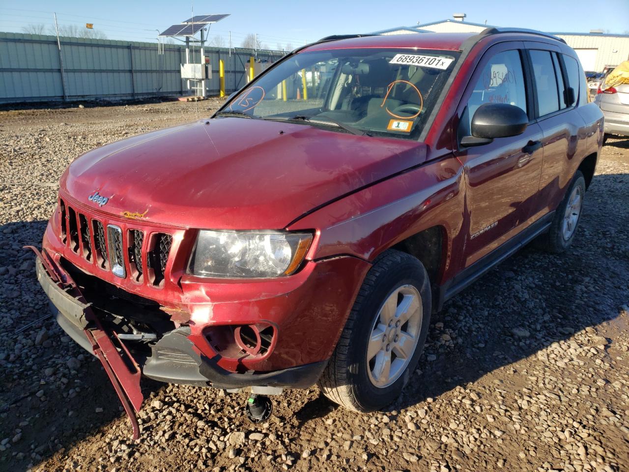 Photo 2 from auction – 2014 JEEP COMPASS SP with VIN 1C4NJCBA2ED618835