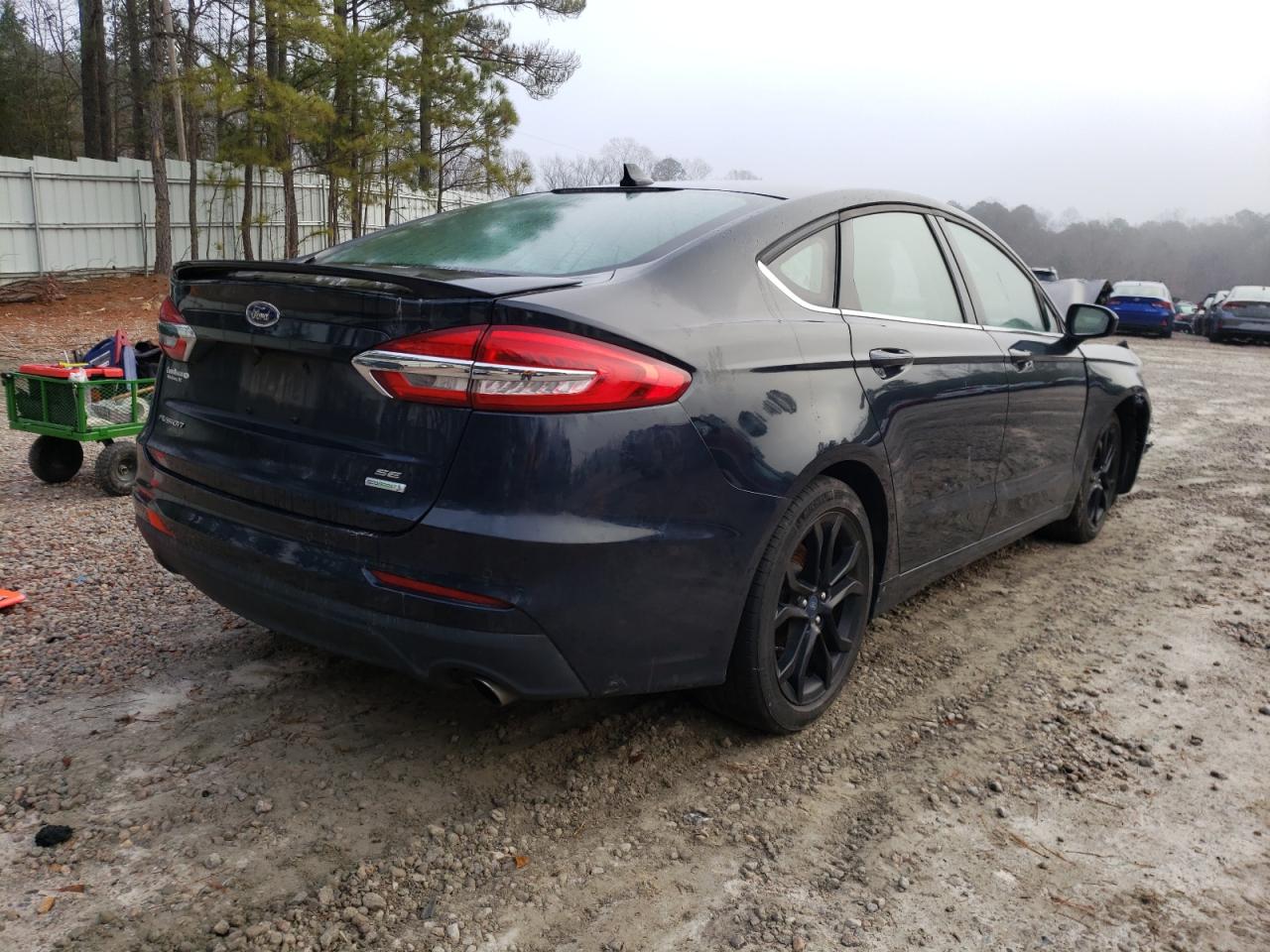 Photo 4 from auction – 2020 FORD FUSION SE with VIN 3FA6P0HD6LR143347