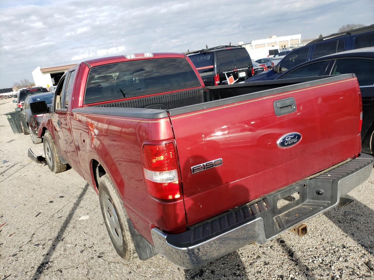 Photo 3 from auction – 2007 FORD F150 with VIN 1FTPX12V47FB17595