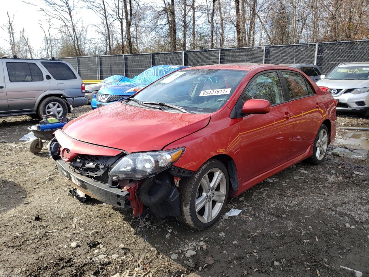 Photo 2 from auction – 2013 TOYOTA COROLLA BA with VIN 2T1BU4EE1DC951618