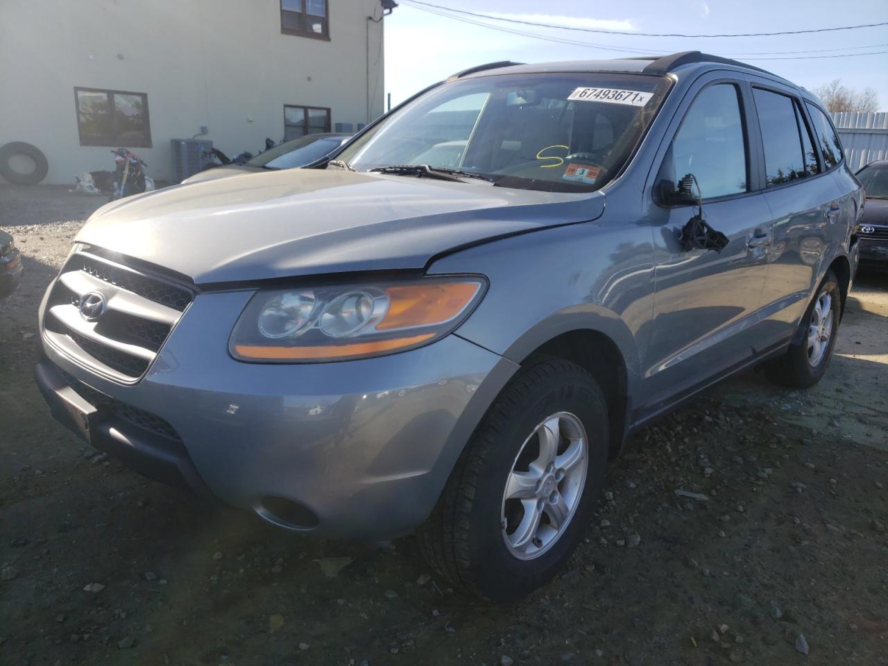 Photo 2 from auction – 2008 HYUNDAI SANTA FE G with VIN 5NMSG13D68H223177