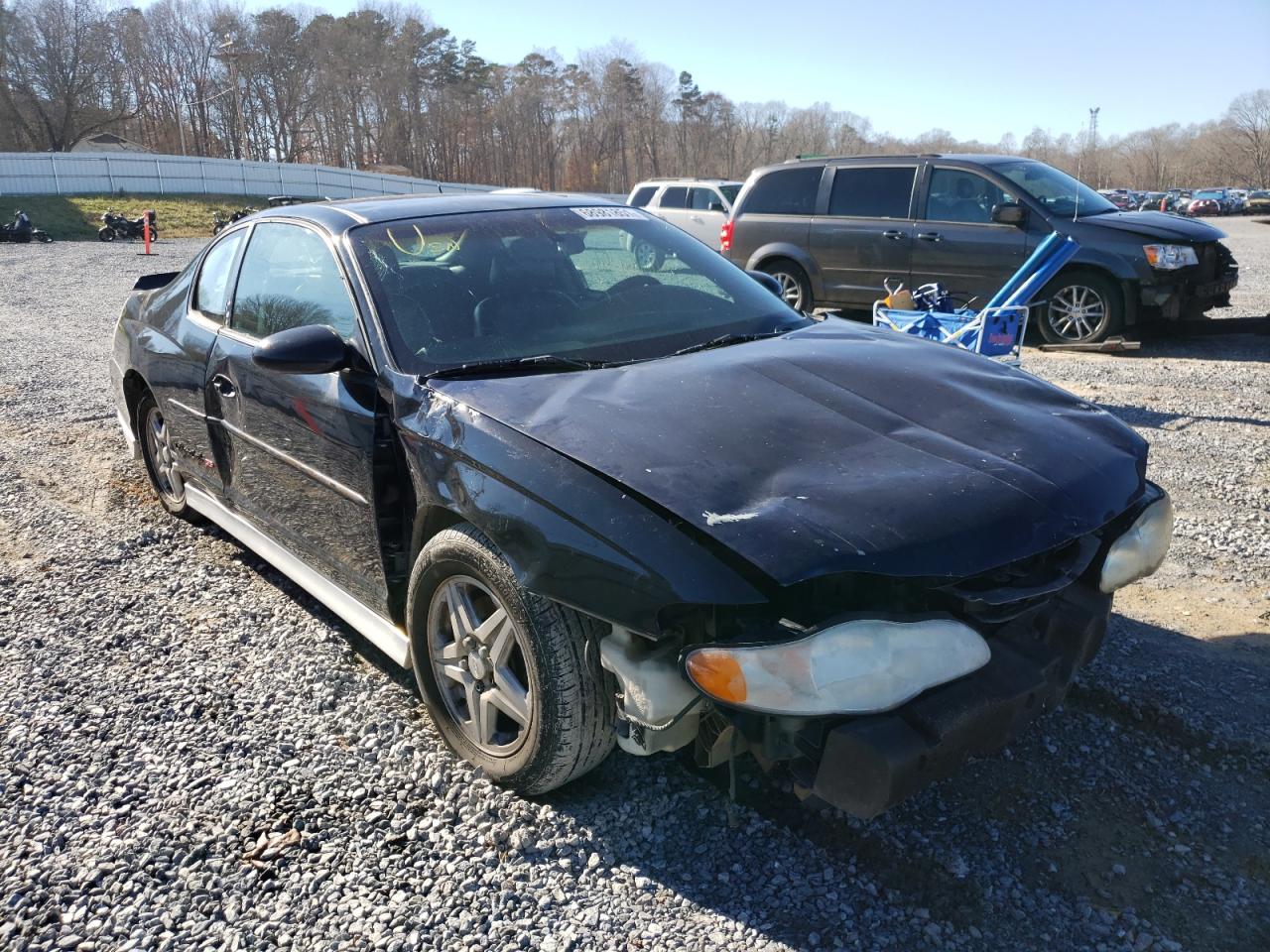 Photo 1 from auction – 2002 CHEVROLET MONTE CARL with VIN 2G1WX15K229356327