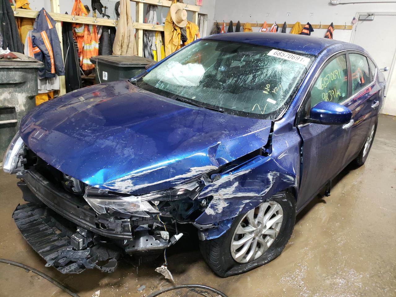 Photo 2 from auction – 2018 NISSAN SENTRA S with VIN 3N1AB7AP1JY271193