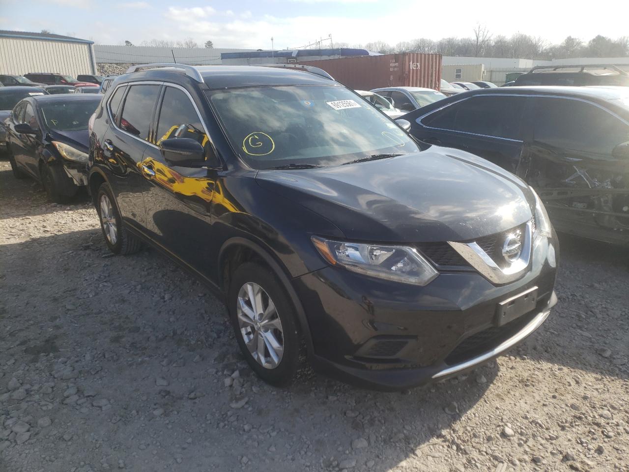 NISSAN ROGUE S 2016 with VIN KNMAT2MT8GP731966 - Photo from auction