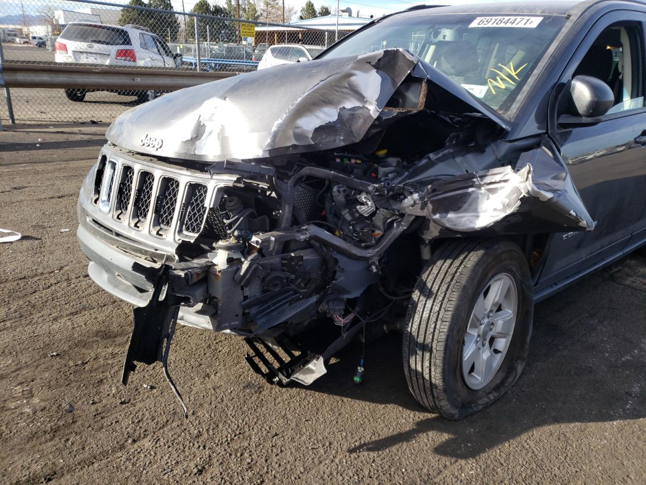 Photo 9 from auction – 2017 JEEP COMPASS SP with VIN 1C4NJCBA6HD134428