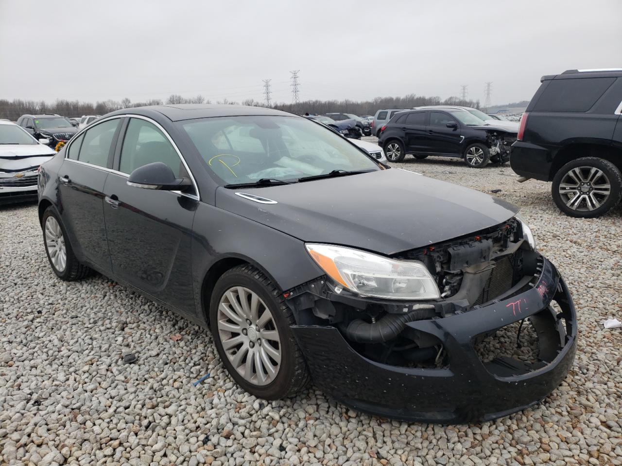 BUICK REGAL PREM 2013 with VIN 2G4GS5EV8D9220553 - Photo from auction