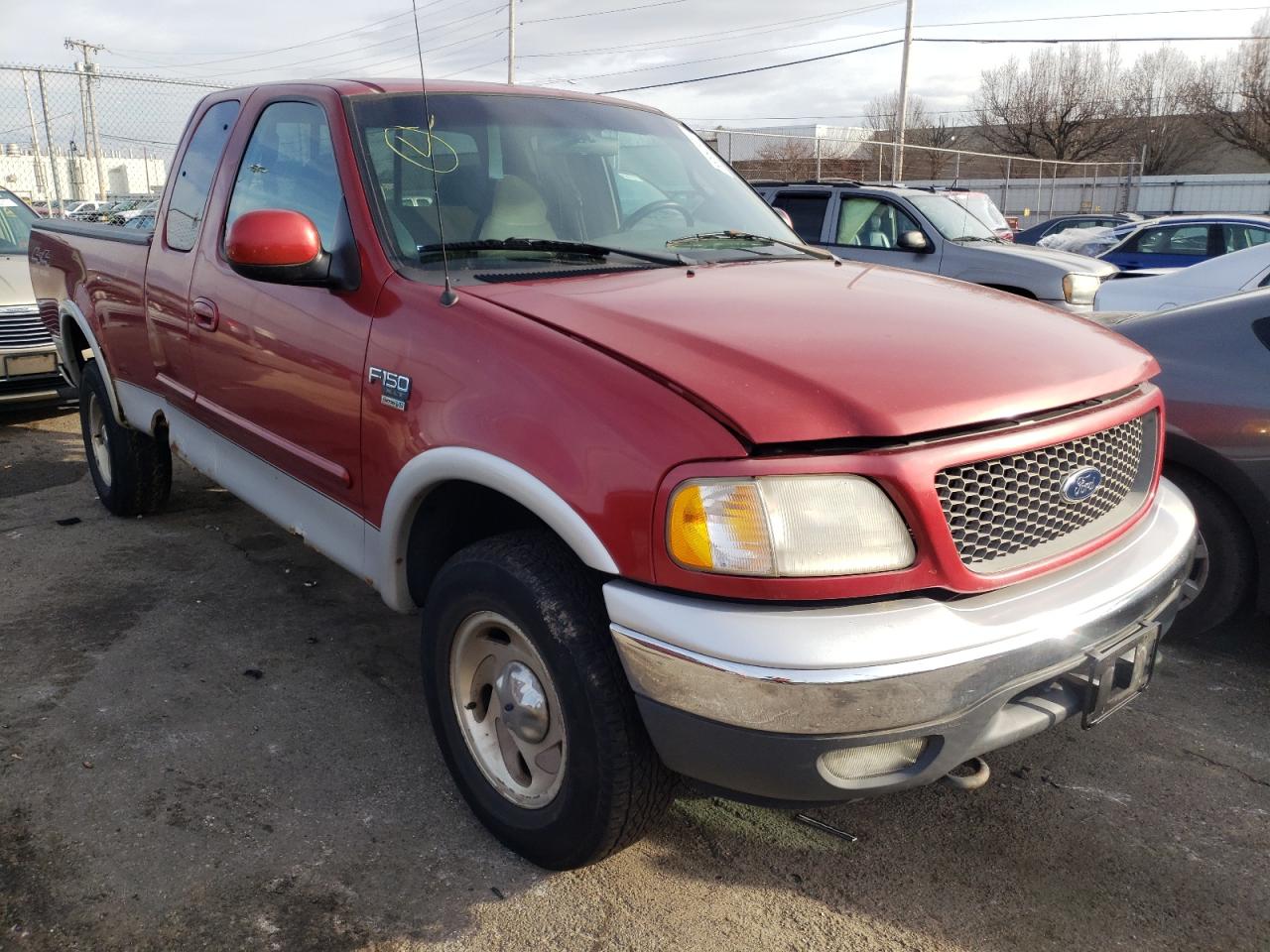 FORD F150 2000 with VIN 1FTRX18L8YNA99432 - Photo from auction