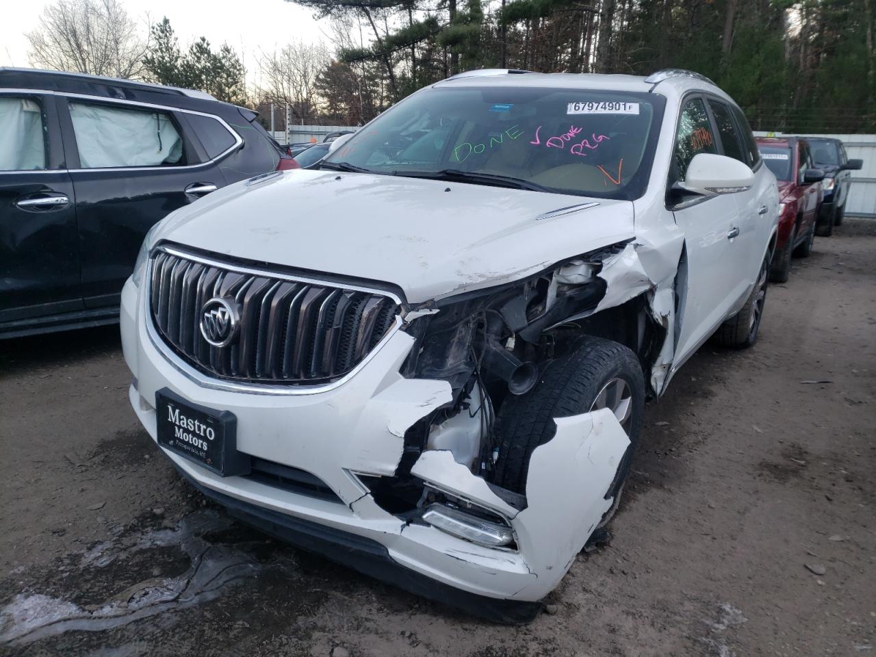 Photo 2 from auction – 2016 BUICK ENCLAVE with VIN 5GAKVBKDXGJ324780