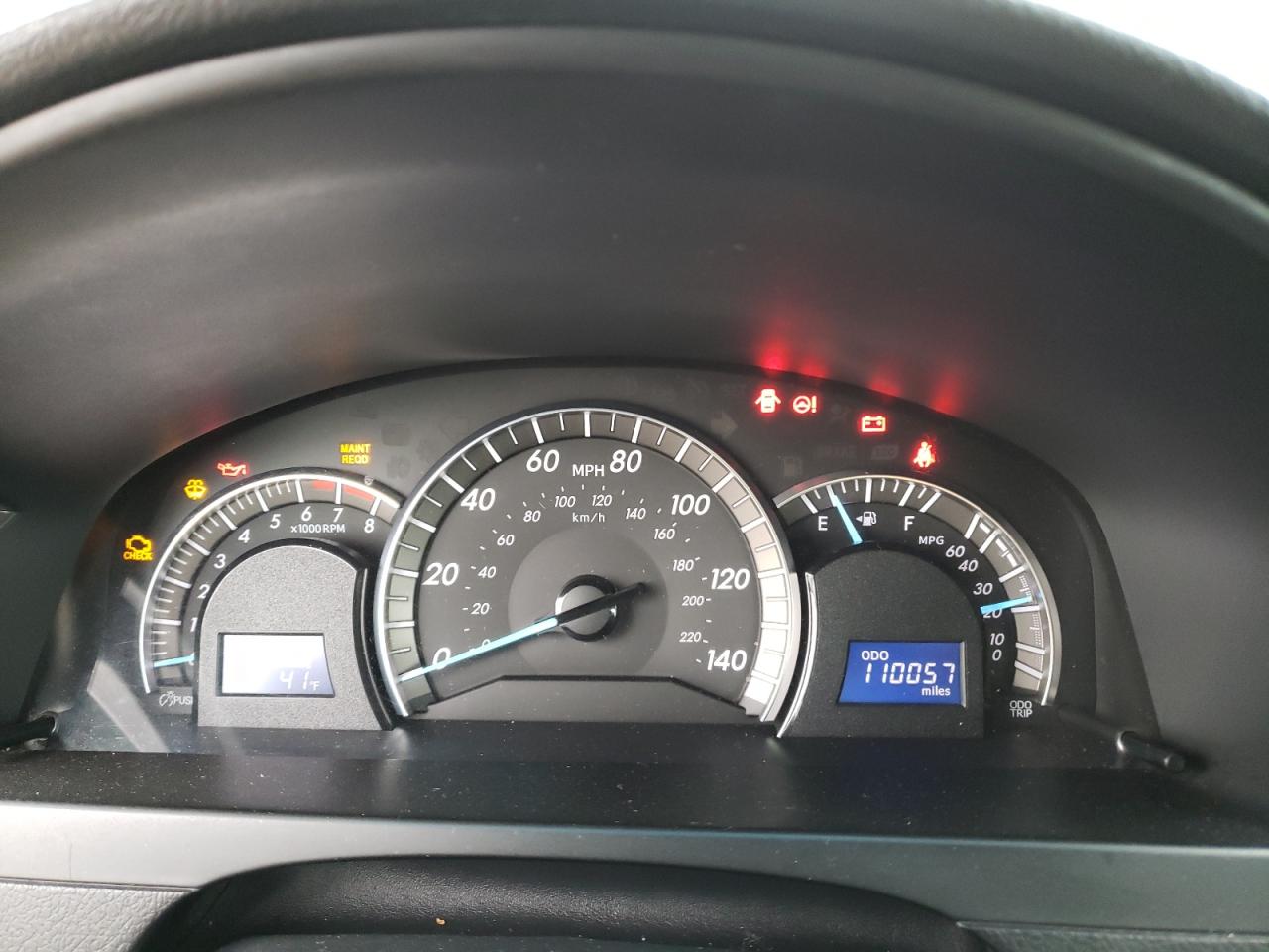 Photo 8 from auction – 2012 TOYOTA CAMRY BASE with VIN 4T1BF1FK6CU611942