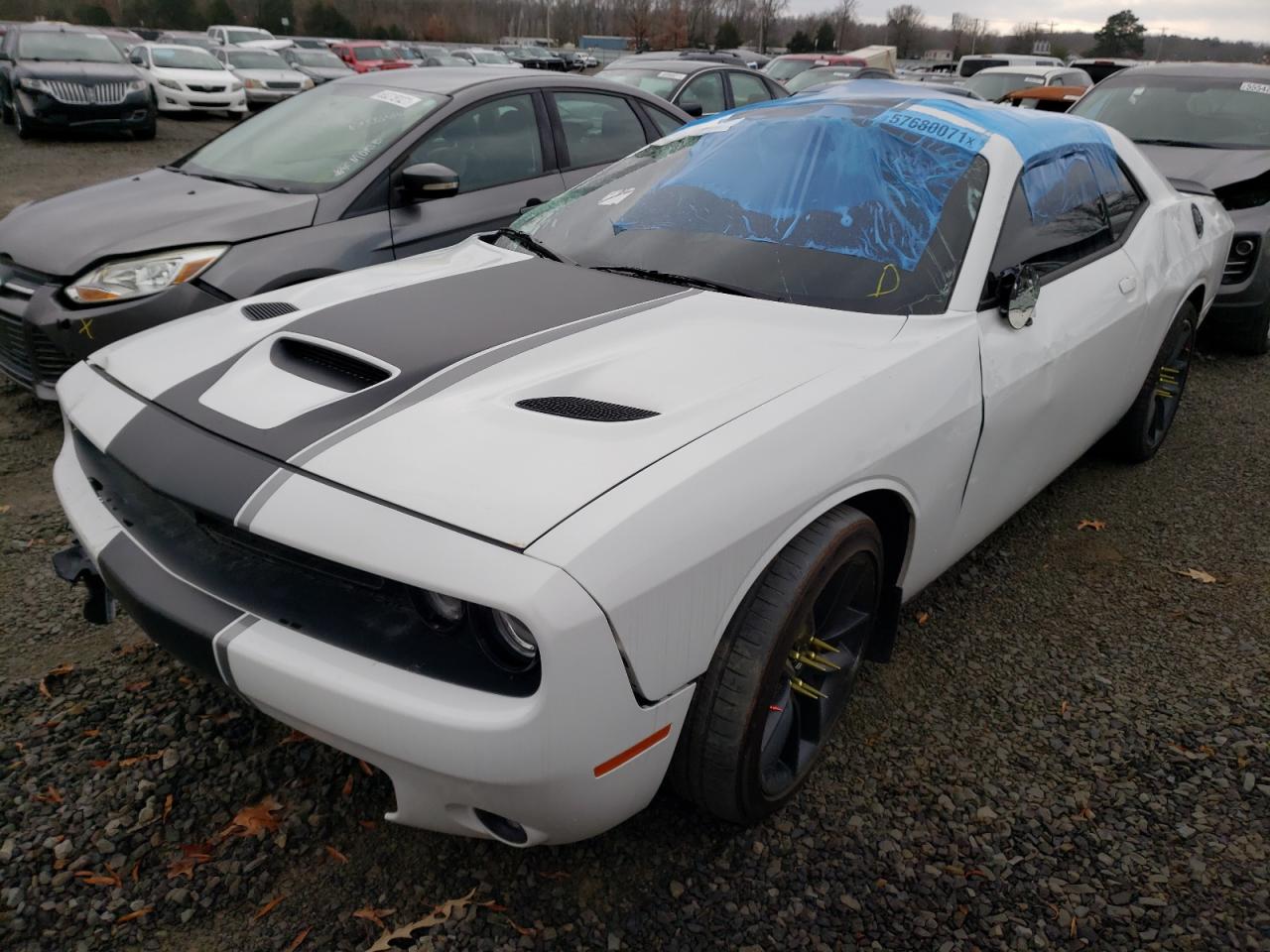 Photo 2 from auction – 2019 DODGE CHALLENGER with VIN 2C3CDZFJ4KH724055
