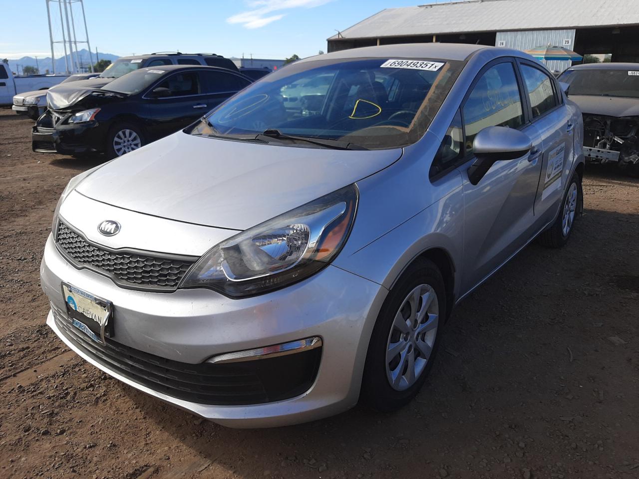 Photo 2 from auction – 2017 KIA RIO LX with VIN KNADM4A3XH6049010