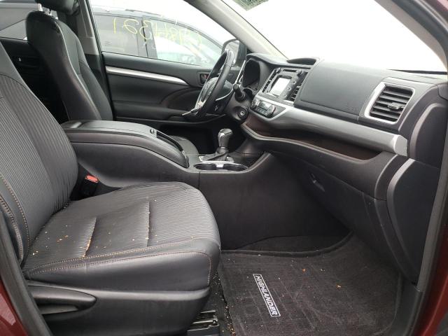 Photo 5 from auction – 2015 TOYOTA HIGHLANDER with VIN 5TDZKRFH0FS087343