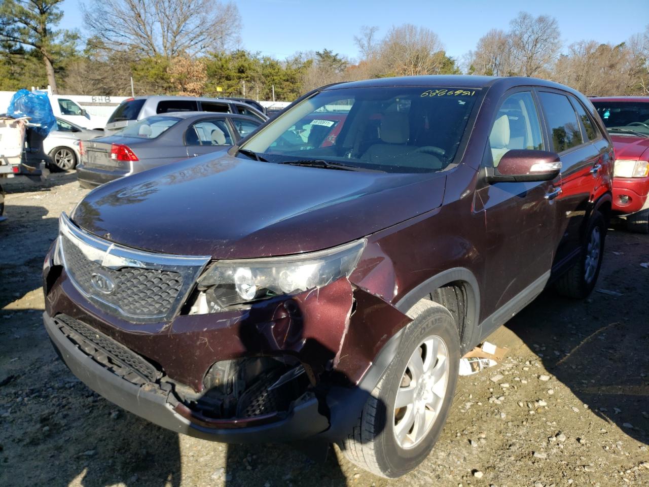 Photo 2 from auction – 2011 KIA SORENTO BA with VIN 5XYKT3A16BG006357