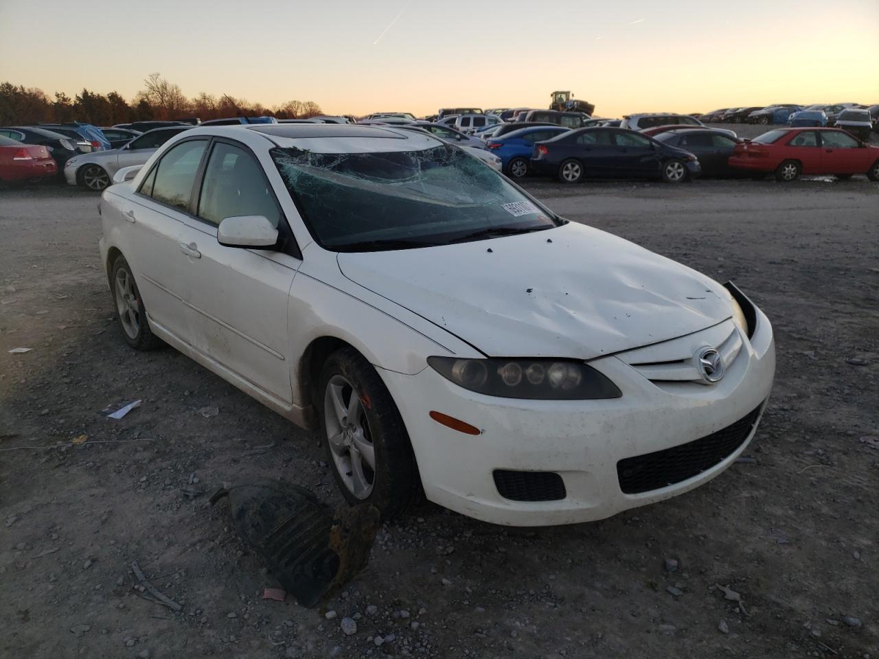 MAZDA 6 S 2008 with VIN 1YVHP80D185M36753 - Photo from auction