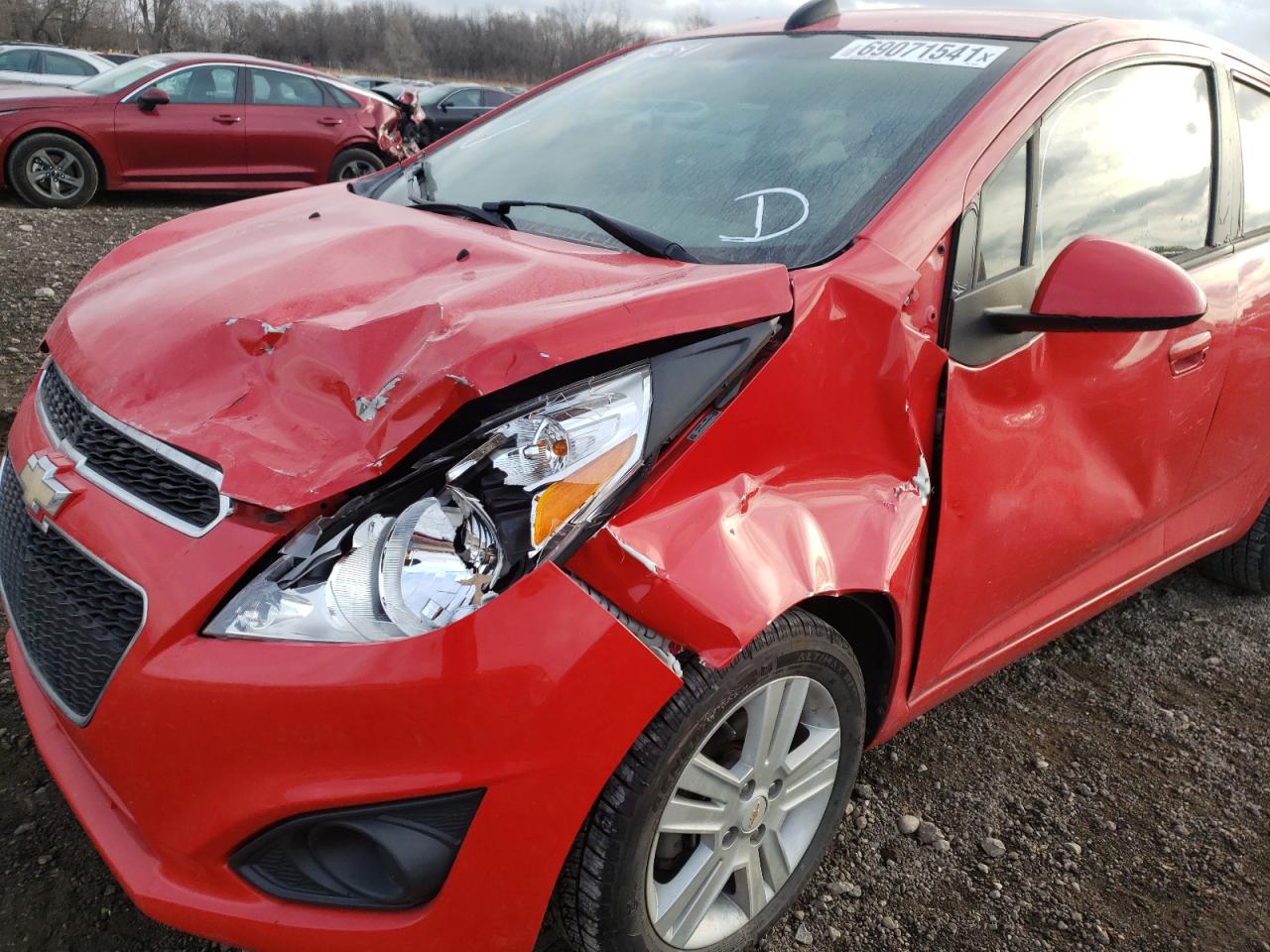 Photo 9 from auction – 2015 CHEVROLET SPARK LS with VIN KL8CB6S97FC790497