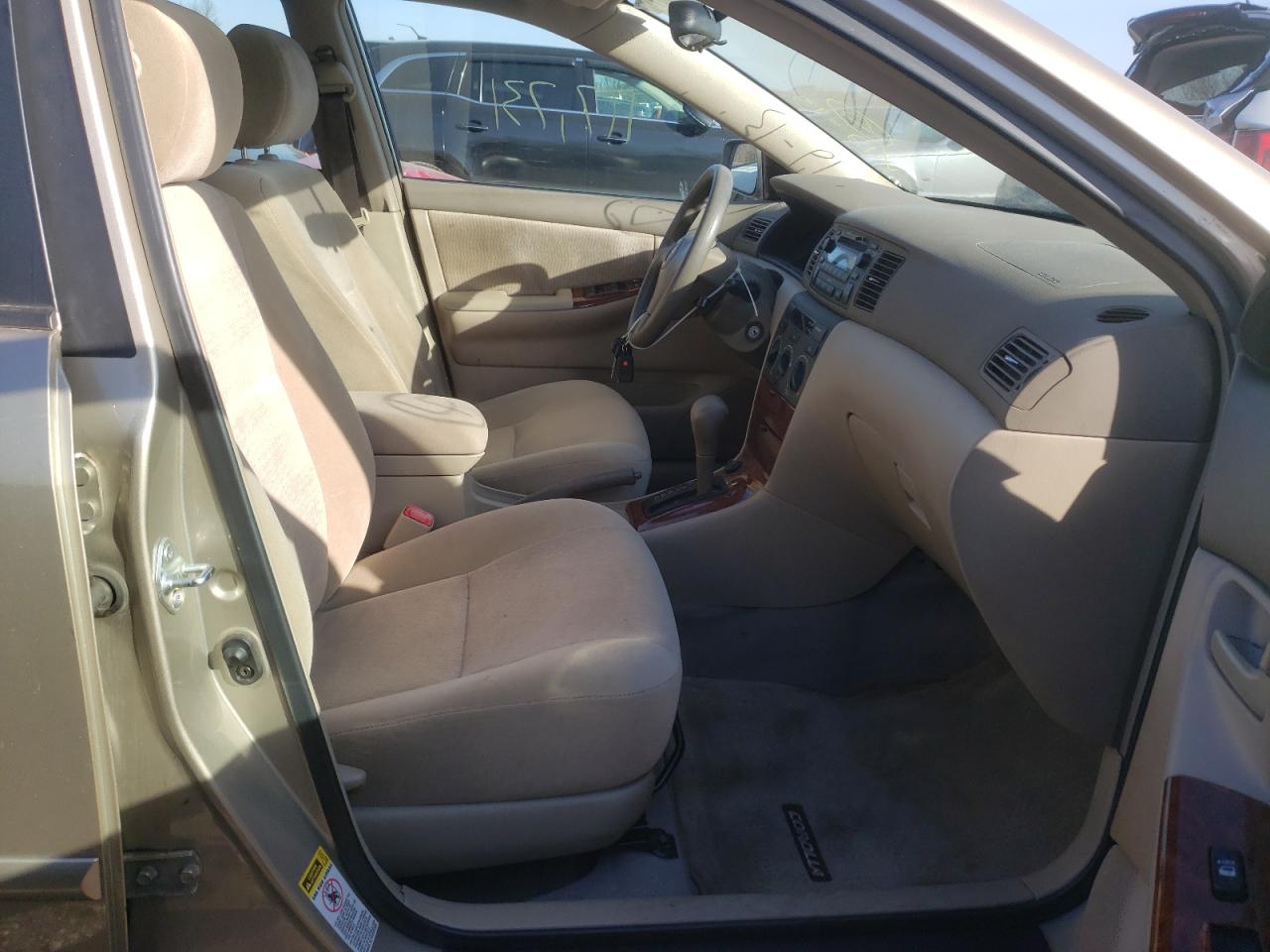 Photo 5 from auction – 2006 TOYOTA COROLLA CE with VIN 2T1BR30E46C586793