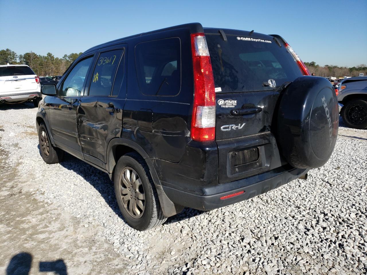 Photo 3 from auction – 2006 HONDA CR-V SE with VIN SHSRD78956U424171