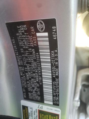 Photo 10 from auction – 2014 TOYOTA CAMRY L with VIN 4T1BF1FK9EU312464