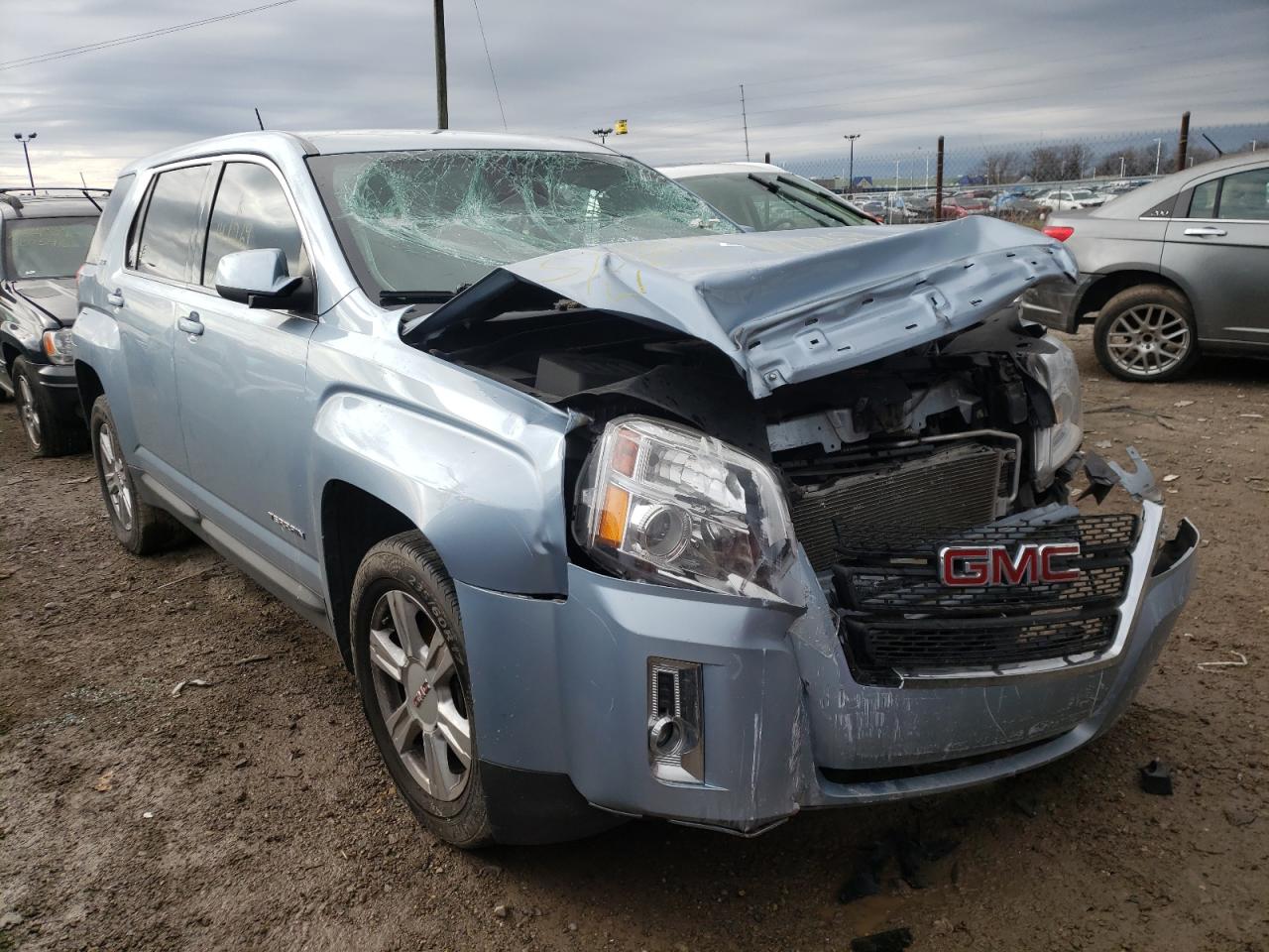 GMC TERRAIN SL 2014 with VIN 2GKALMEK1E6141269 - Photo from auction