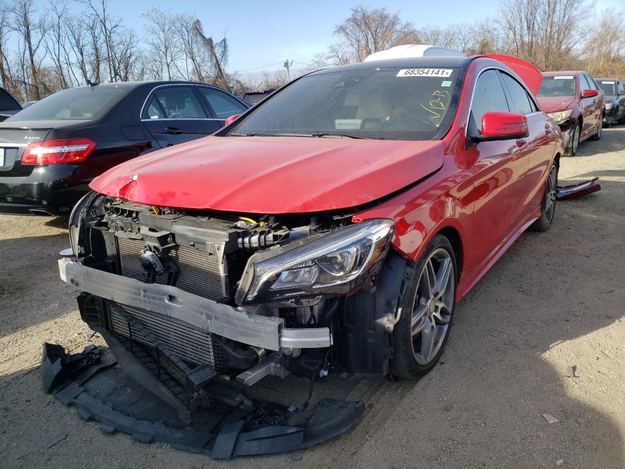 Photo 2 from auction – 2017 MERCEDES-BENZ CLA 250 with VIN WDDSJ4EB8HN428670