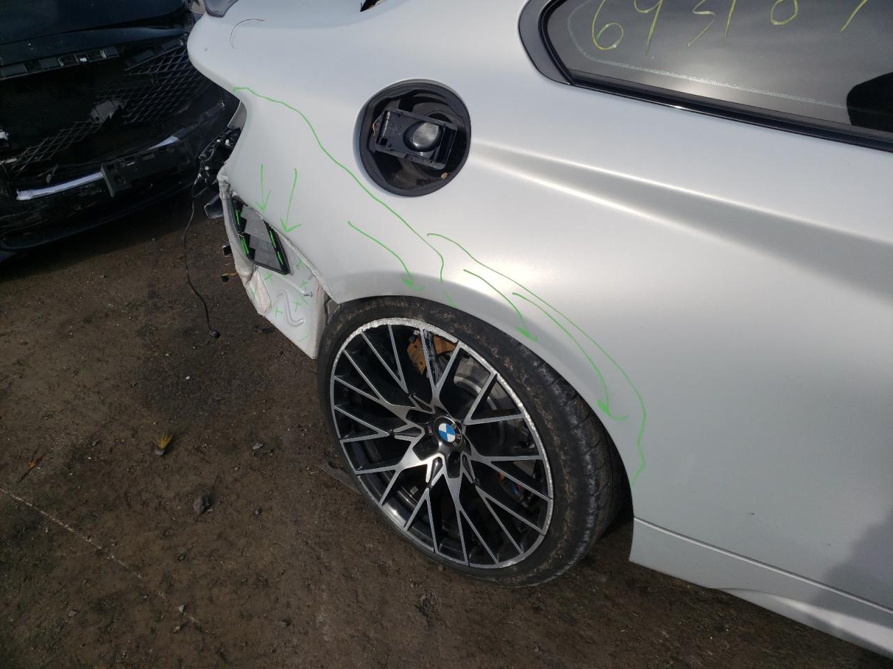 Photo 9 from auction – 2020 BMW M2 COMPETI with VIN WBS2U7C08L7E29444
