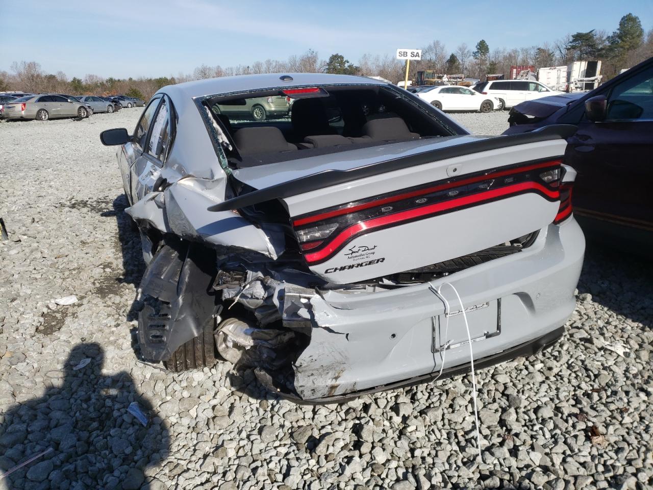 Photo 9 from auction – 2020 DODGE CHARGER SX with VIN 2C3CDXBG8LH219930