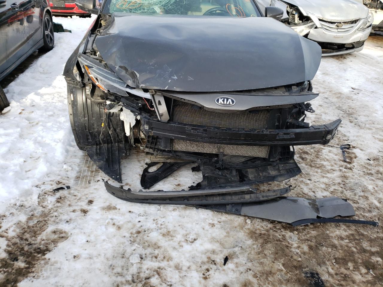 Photo 9 from auction – 2014 KIA OPTIMA LX with VIN 5XXGM4A7XEG330904