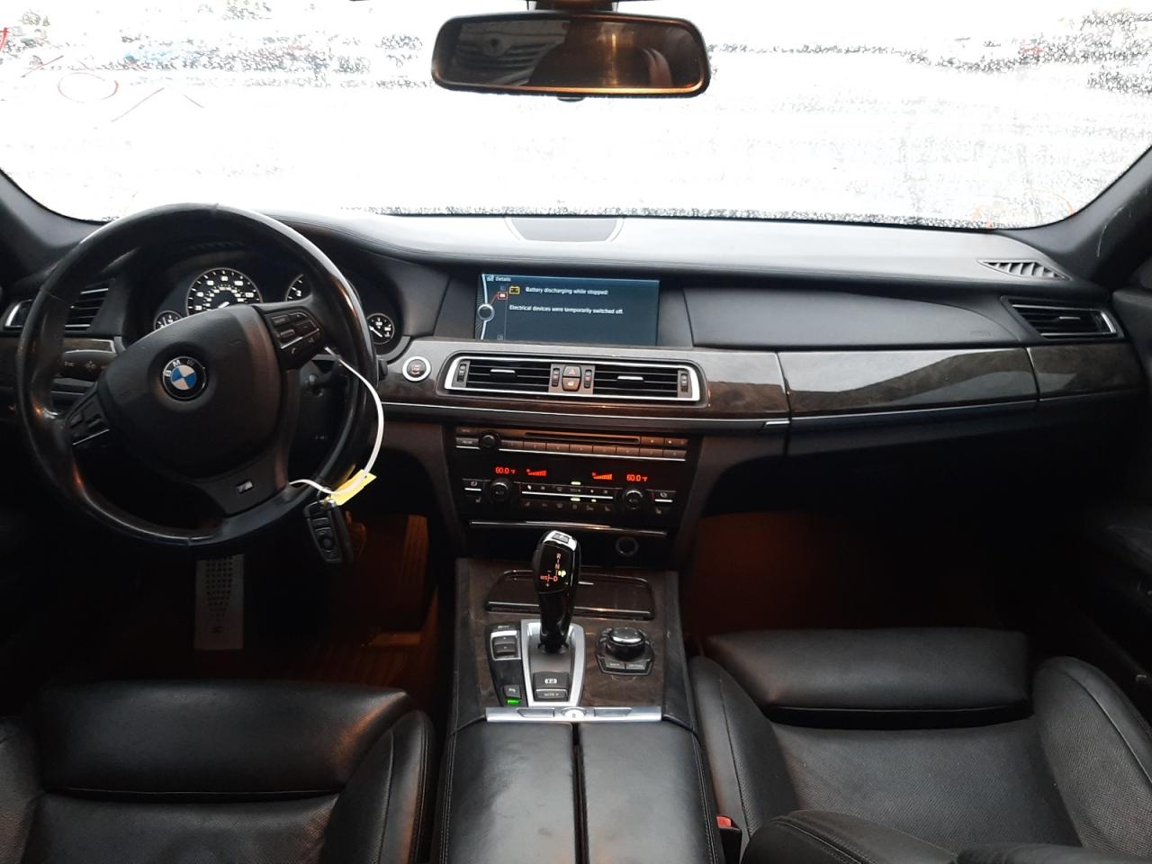 Photo 9 from auction – 2012 BMW 750 I with VIN WBAKA8C57CDX01382