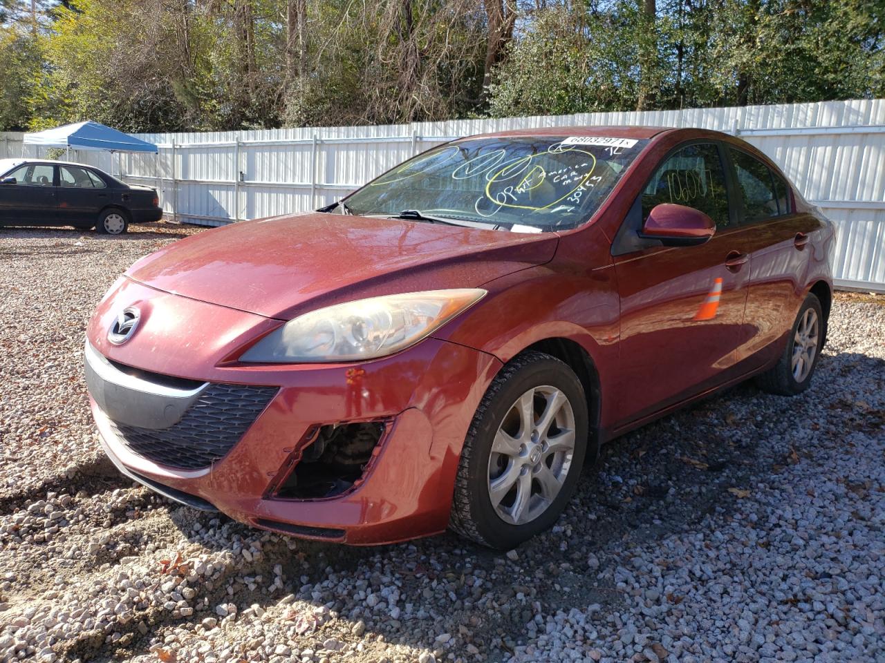 Photo 2 from auction – 2010 MAZDA 3 I with VIN JM1BL1SF8A1230453
