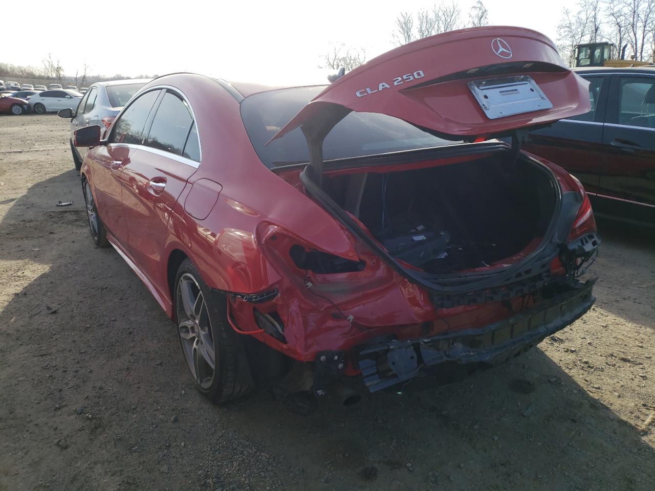 Photo 3 from auction – 2017 MERCEDES-BENZ CLA 250 with VIN WDDSJ4EB8HN428670