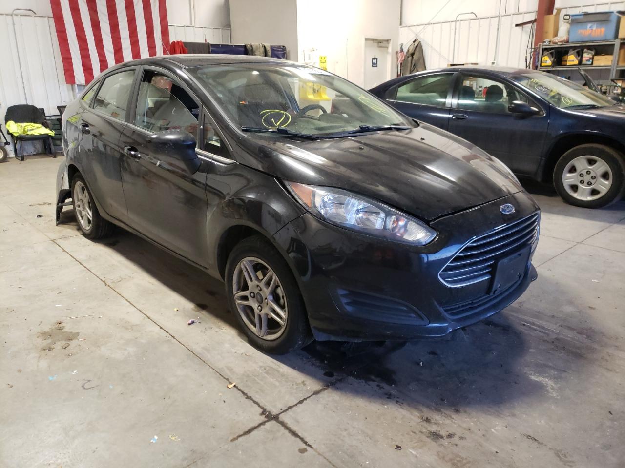 FORD FIESTA SE 2017 with VIN 3FADP4BJ6HM113637 - Photo from auction