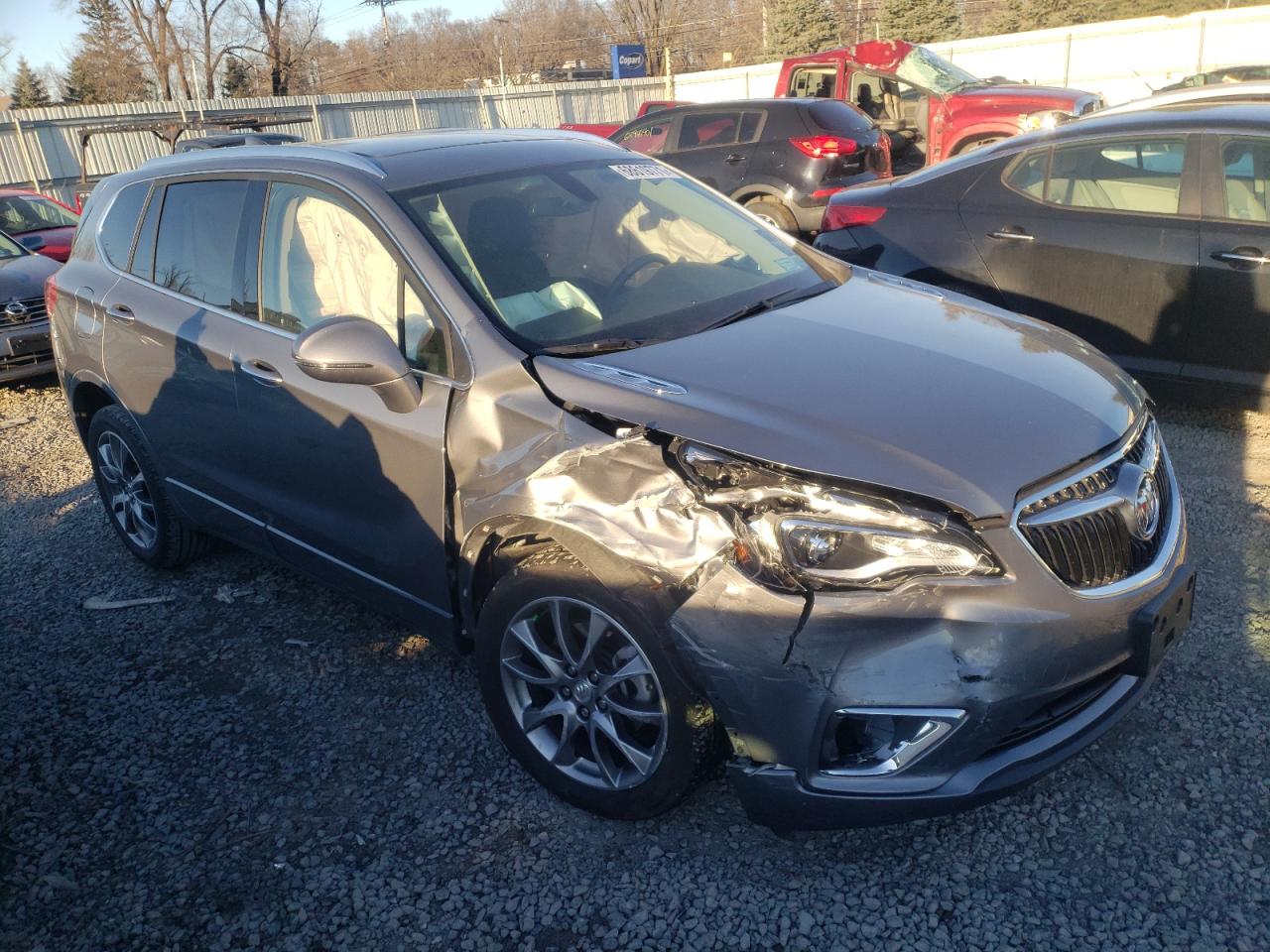 BUICK ENVISION E 2020 with VIN LRBFX2SA6LD108237 - Photo from auction