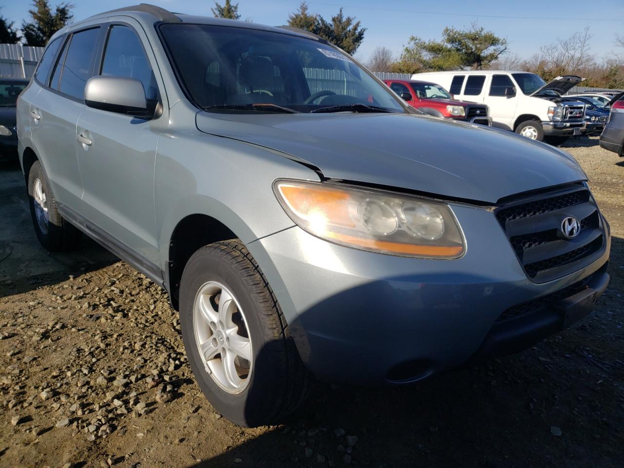 HYUNDAI SANTA FE G 2008 with VIN 5NMSG13D68H223177 - Photo from auction