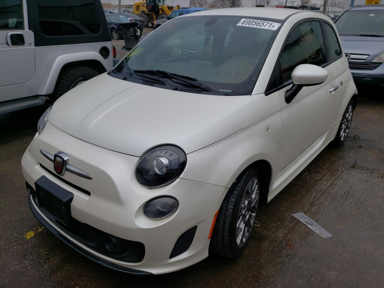 Photo 2 from auction – 2017 FIAT 500 ABARTH with VIN 3C3CFFFHXHT661890