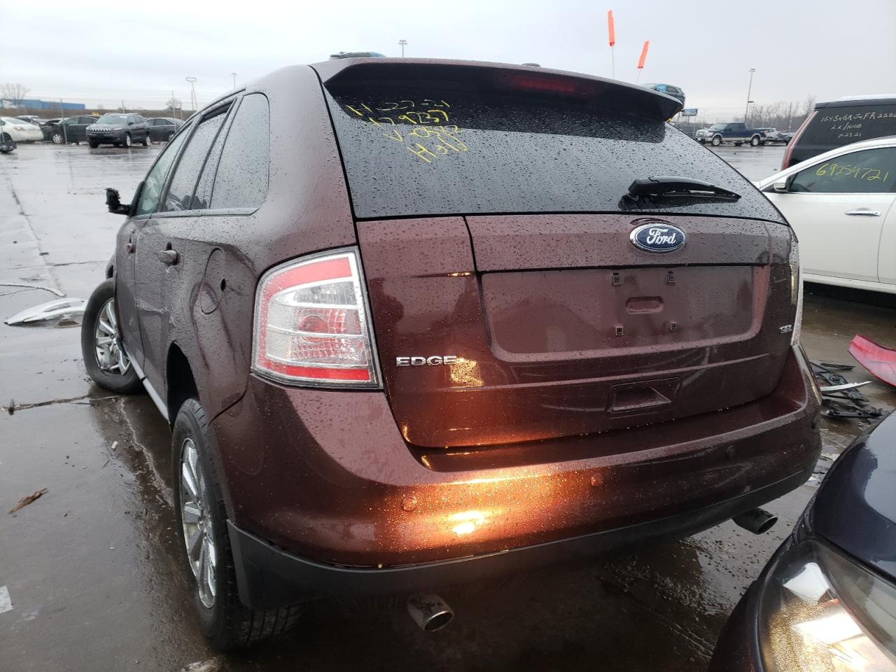 Photo 3 from auction – 2009 FORD EDGE SEL with VIN 2FMDK38C59BA30582