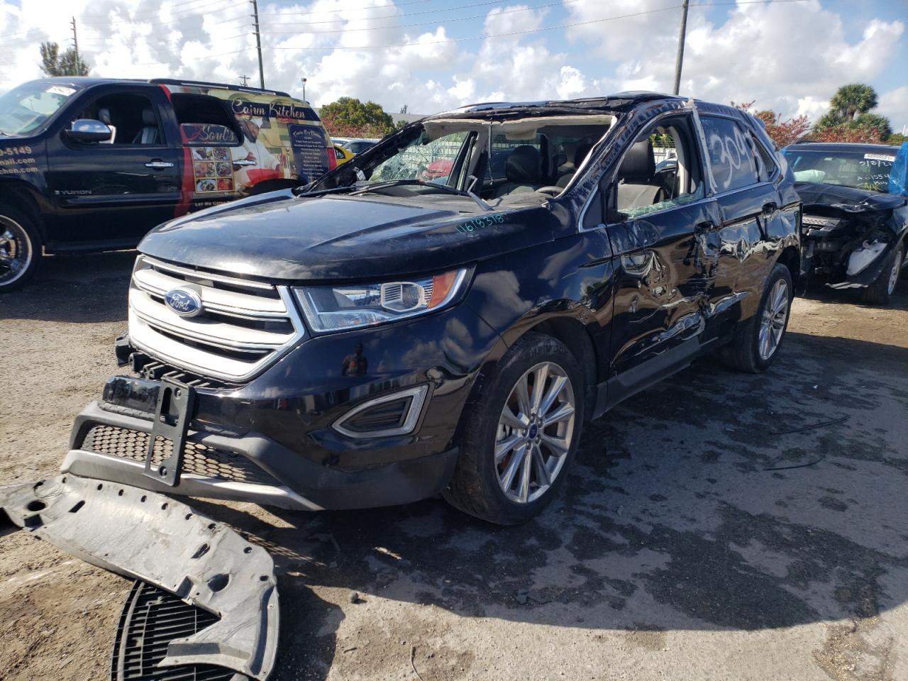 Photo 2 from auction – 2018 FORD EDGE TITAN with VIN 2FMPK3K85JBC23093